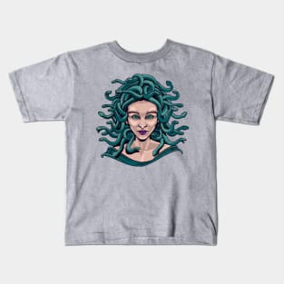 lady medusa Kids T-Shirt